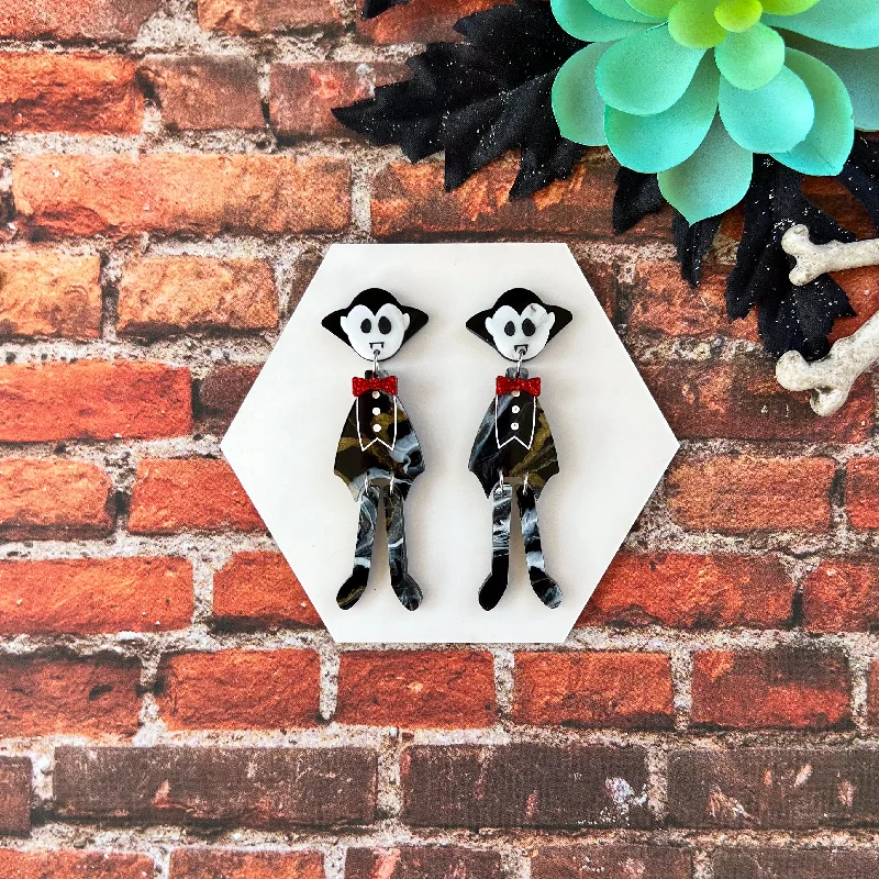 Dracula Dangle Earrings