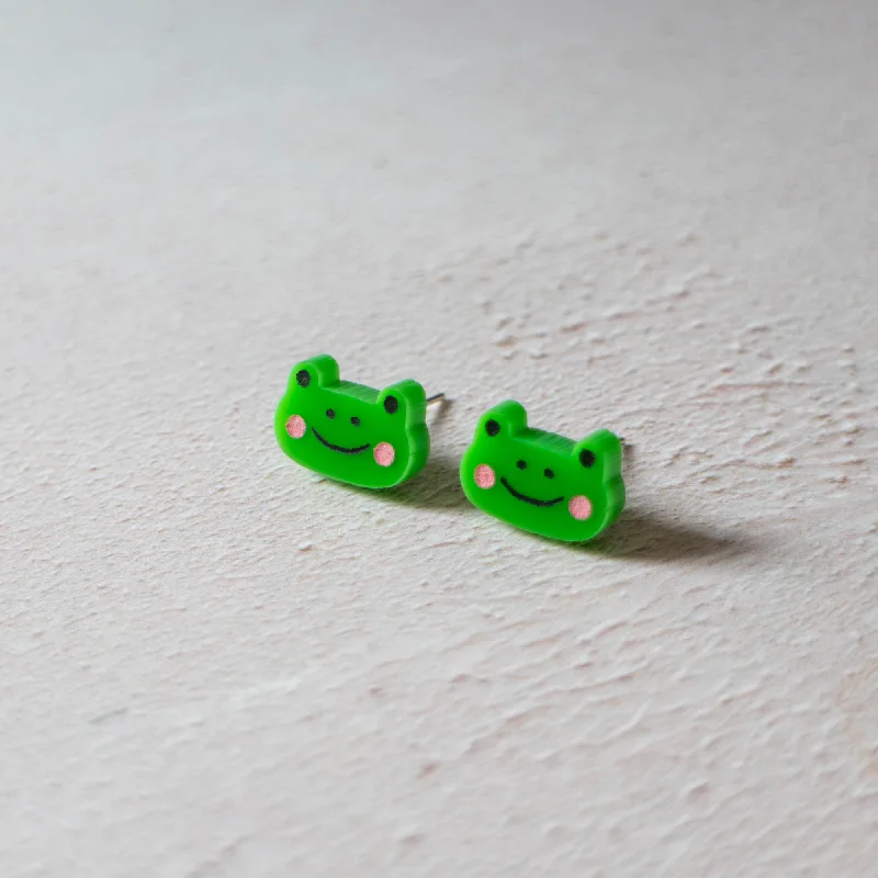 Frog Earrings