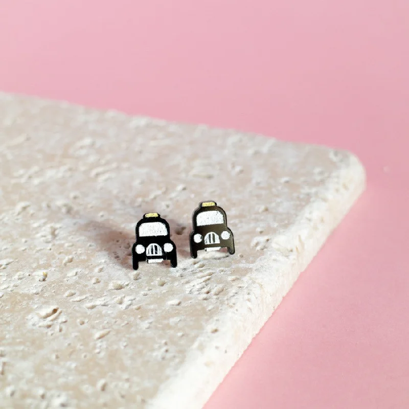 London Taxi Earrings