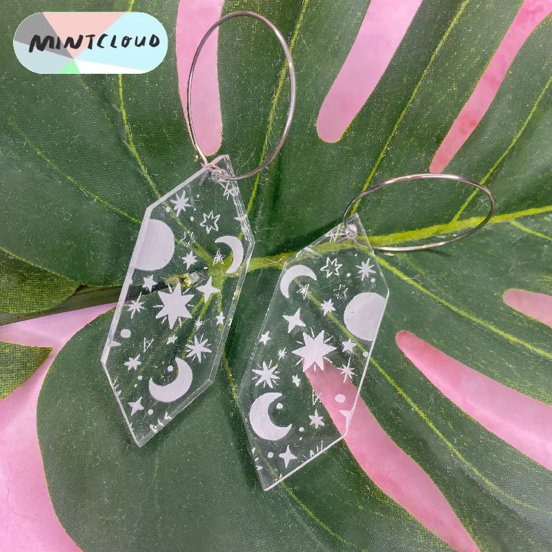 Mintcloud Dangles -  Crystal Galaxy