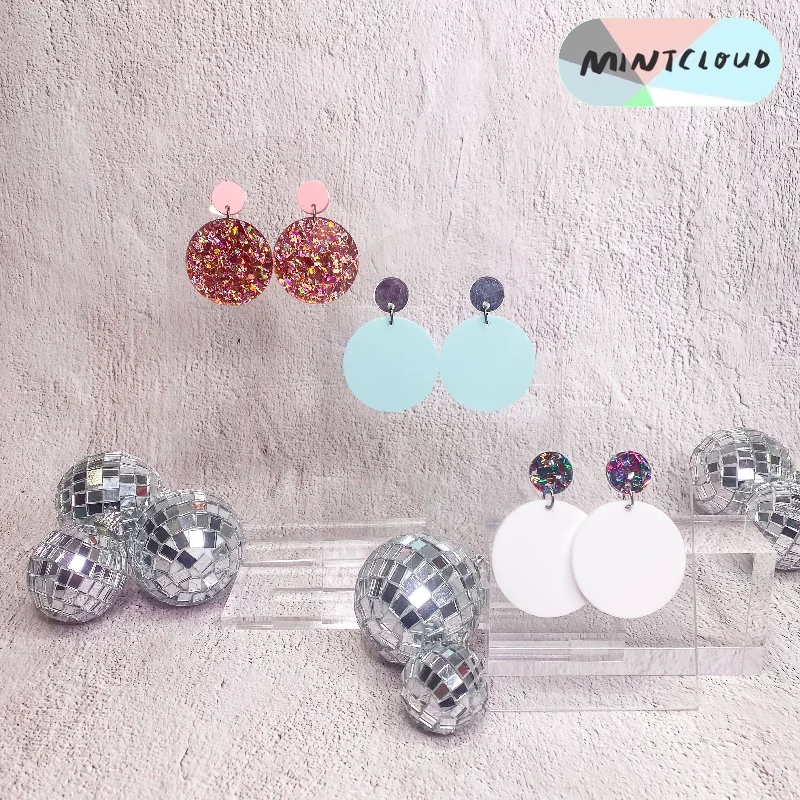 Mintcloud Dangles - Disco Glitzy Pop