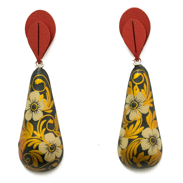 Drop Flor Earrings