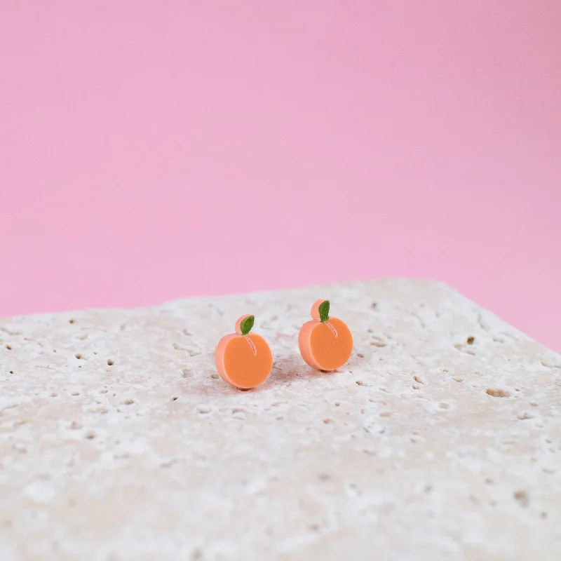 Peach Earrings