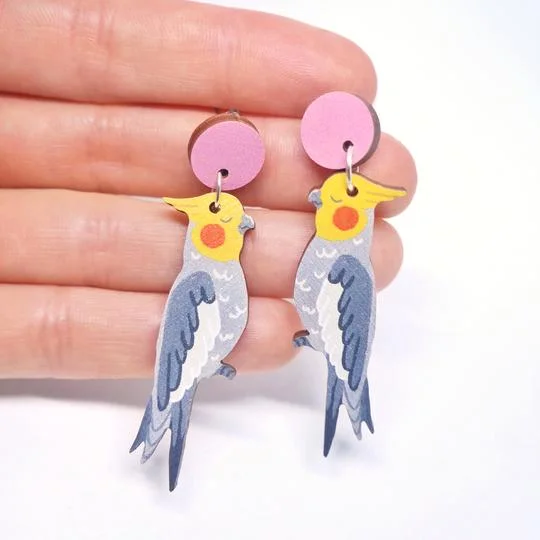 Pixie Nut & Co Dangle - Cockatiel*