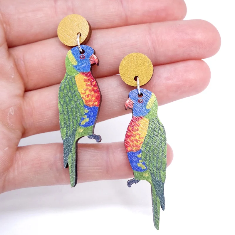 Pixie Nut & Co Dangle - Rainbow Lorikeet