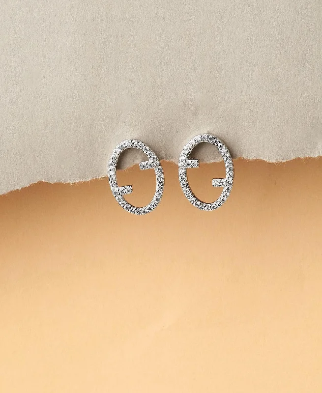 Pretty Silver Stud Earring