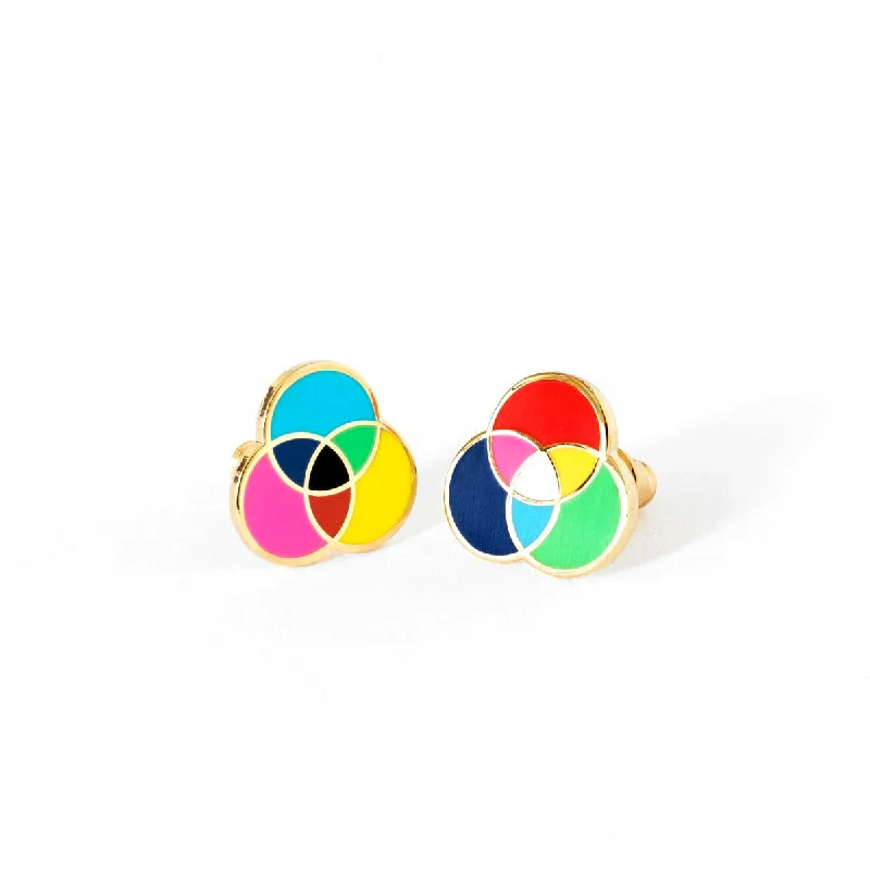 RGB + CMYK Earrings