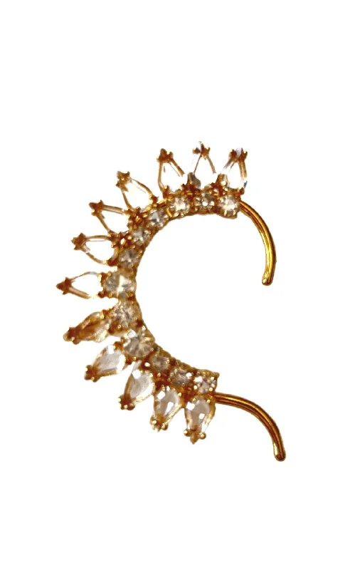 Right Crystal Ear Cuff