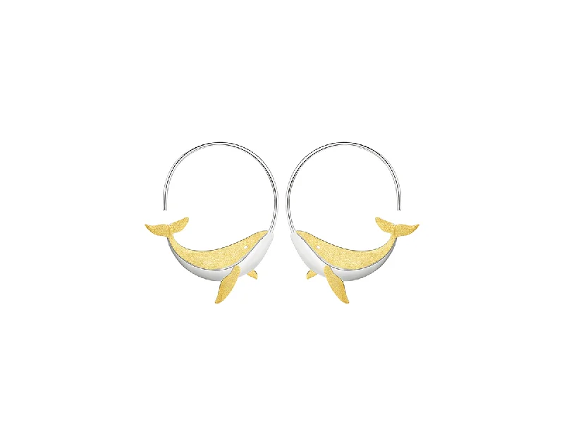 Whale Earring