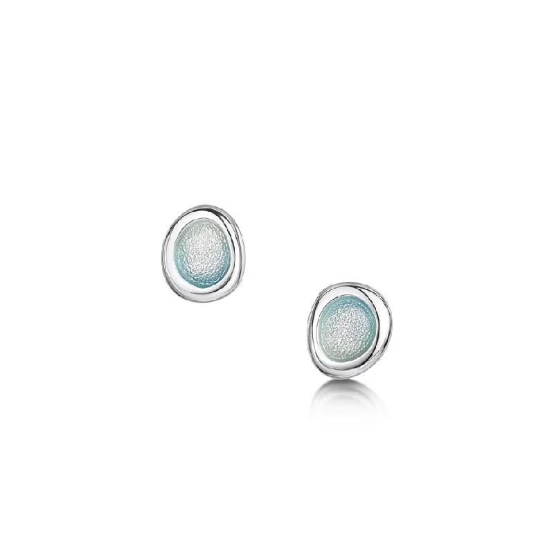 Arctic Stream Stud Earrings