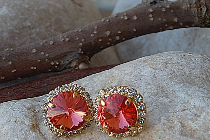 Blush Stud Earrings