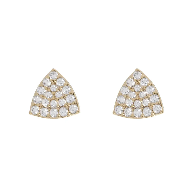 Eliza - Sparkling Crystal Stud Earrings