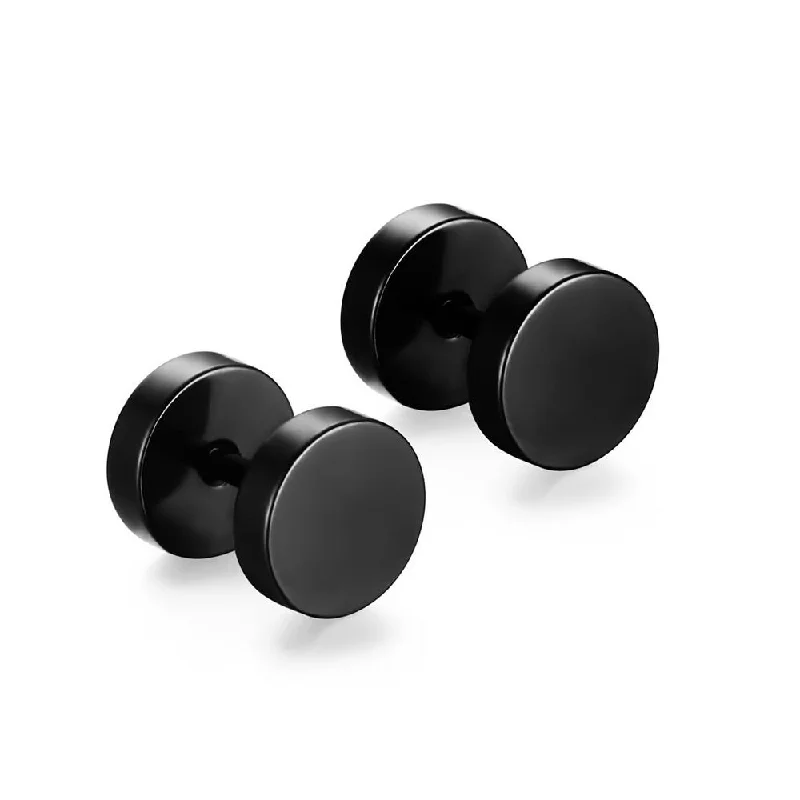 Sexy Sparkles Jewelry Stainless Steel Mens Womens Stud Earrings Ear Plugs Tunnel