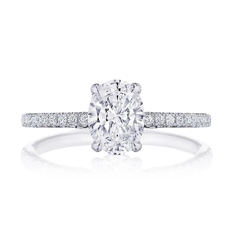 Oval Solitaire Engagement Ring