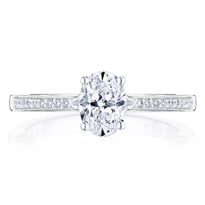 Oval Solitaire Engagement Ring