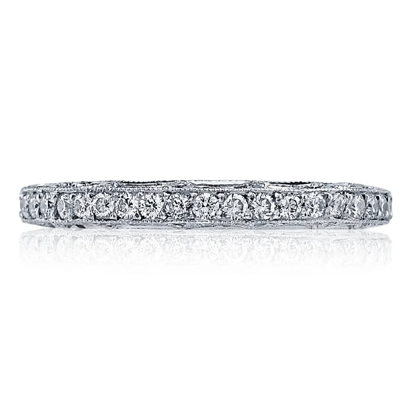 Pavé Diamond Wedding Band