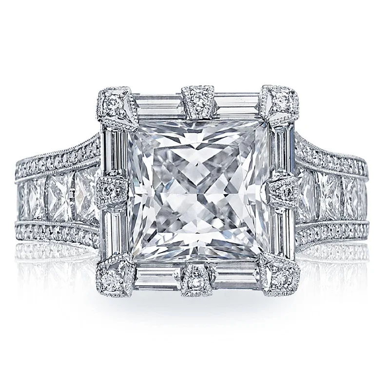 Princess Bloom Engagement Ring