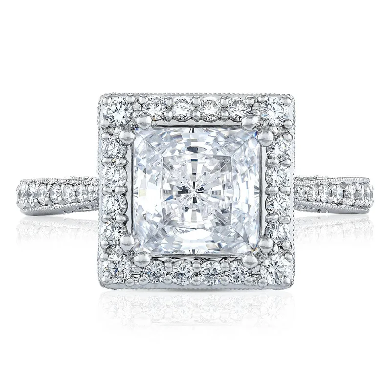 Princess Bloom Engagement Ring