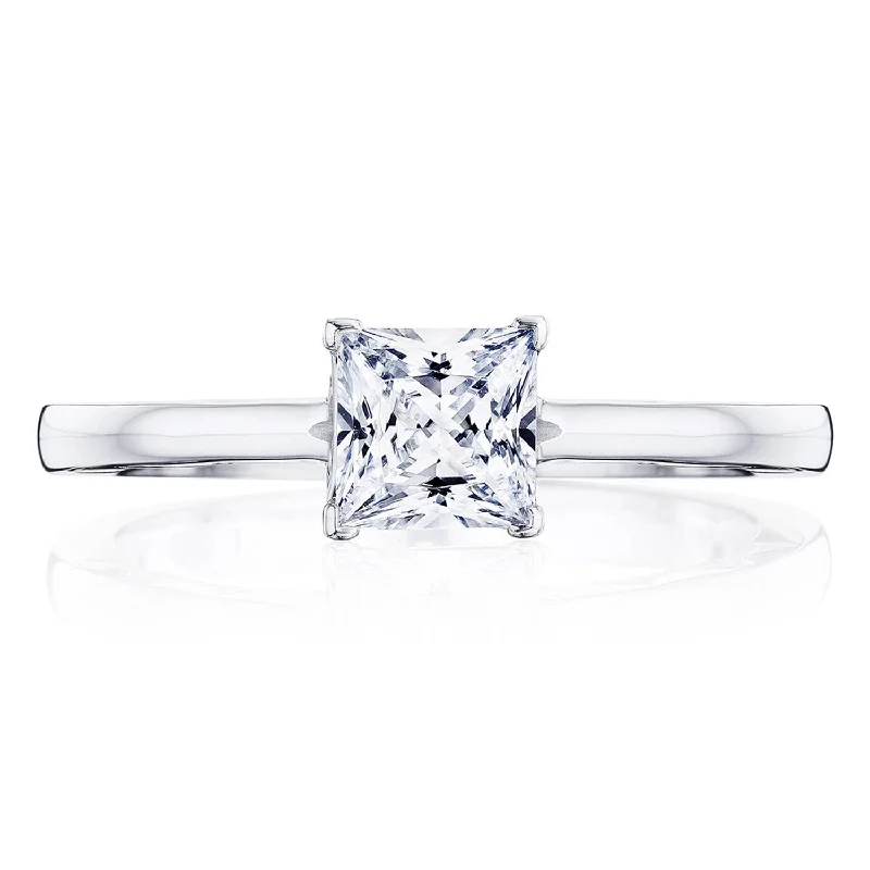 Princess Solitaire Engagement Ring