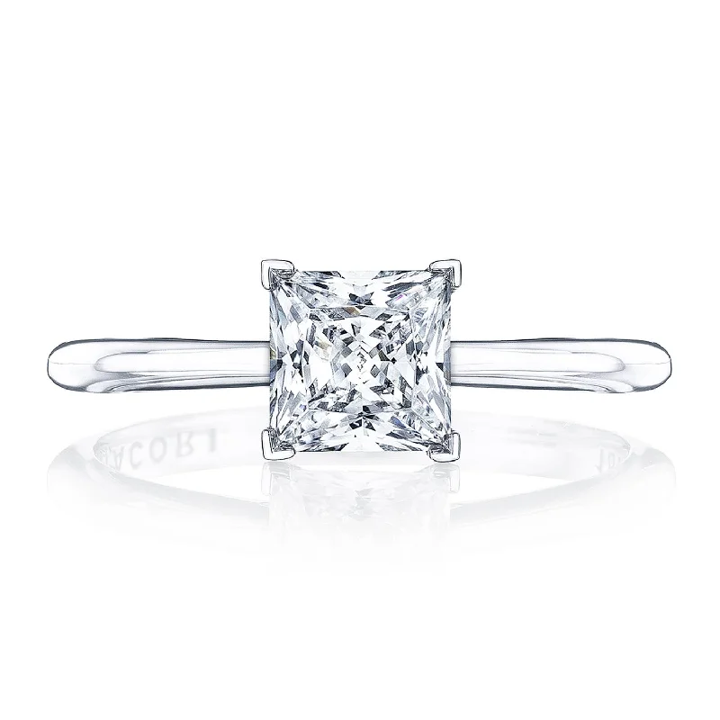 Princess Solitaire Engagement Ring