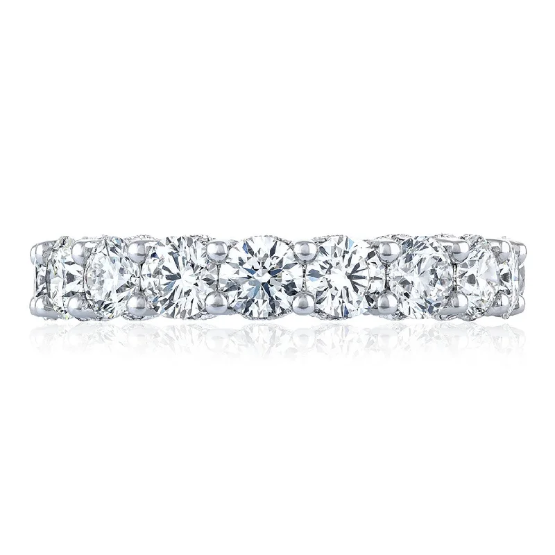 Round Diamond Eternity Band