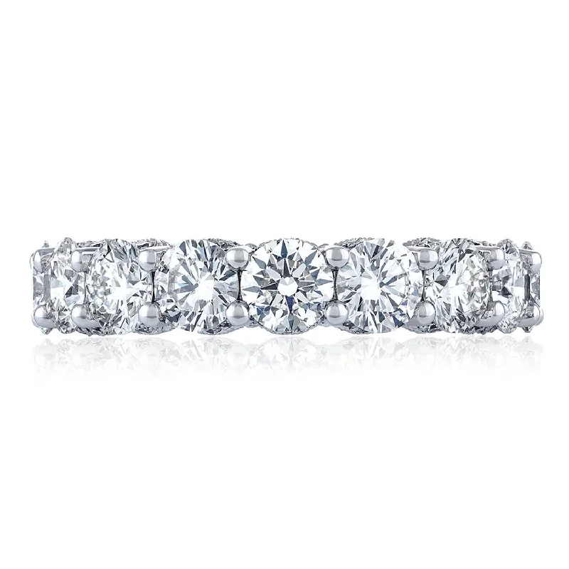 Round Diamond Eternity Band