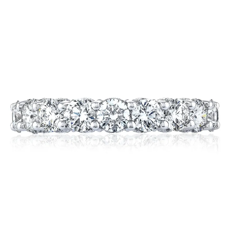 Round Diamond Eternity Band