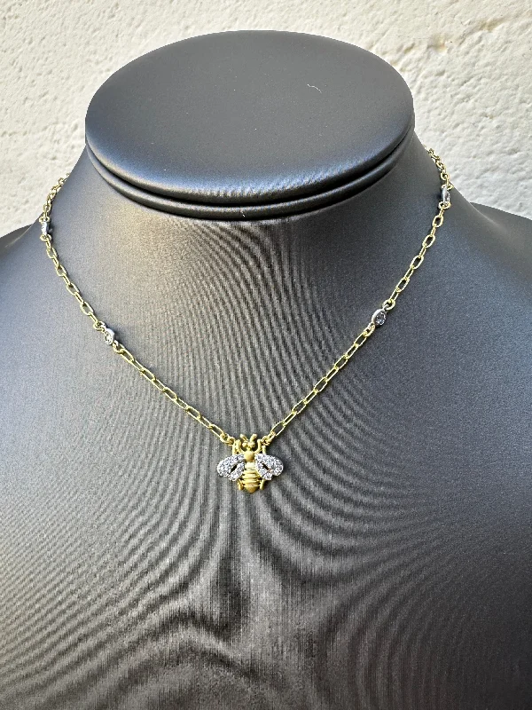 Bee Choker Necklace