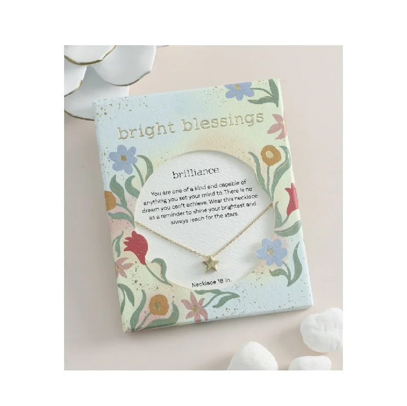 Bright Blessings Neck-Star-Gold