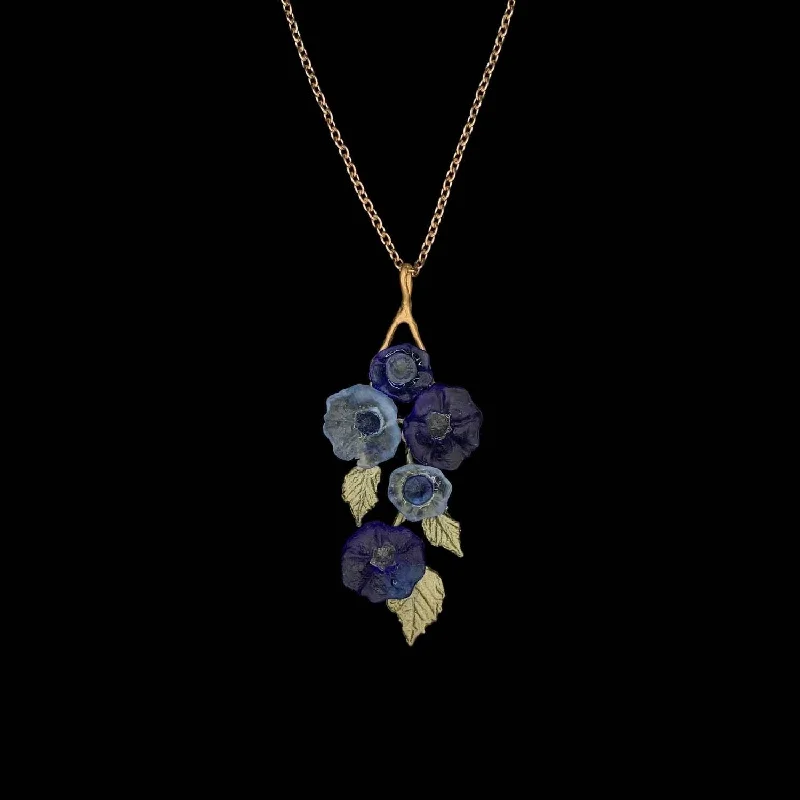 Necklace - Morning Glory Long Pendant