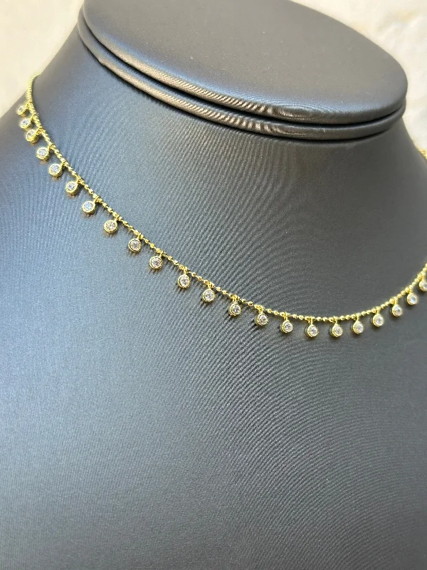 Crystal Dot Necklace