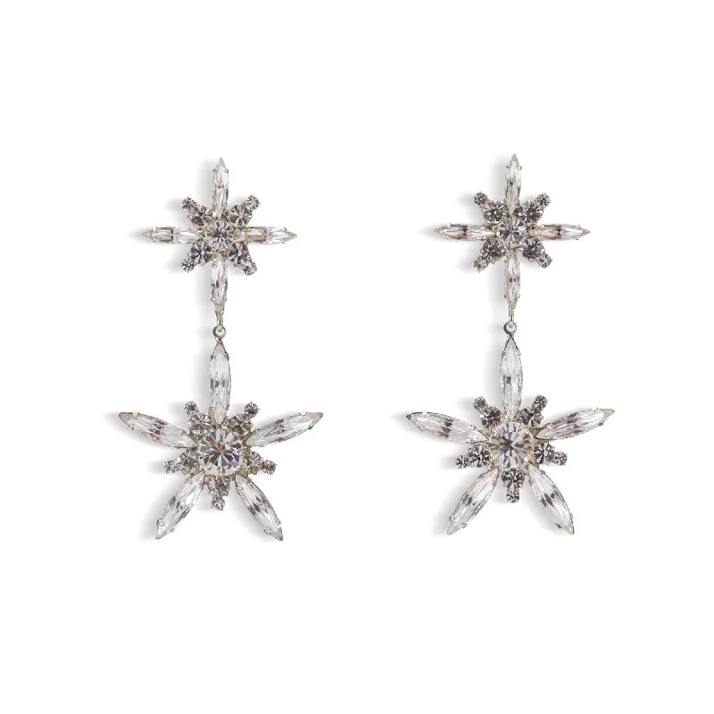 Avril Crystal Drop Earrings