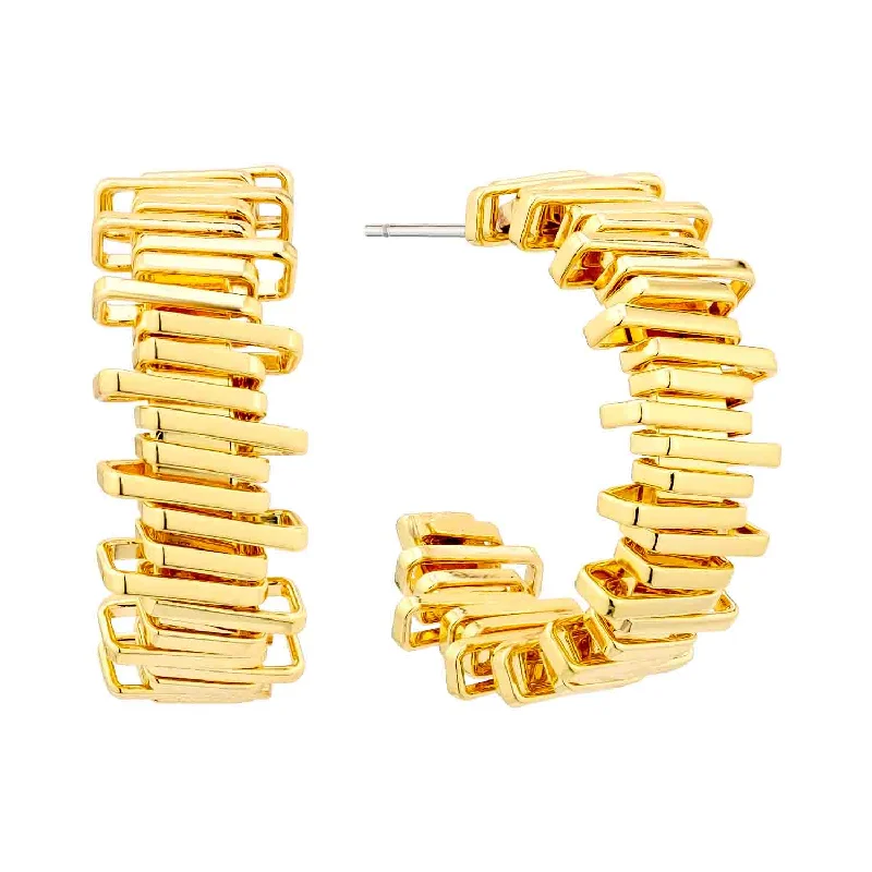 GOLD HUDSON EARRINGS