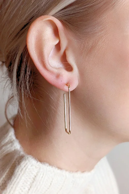 GOLD RAYLENE EARRINGS