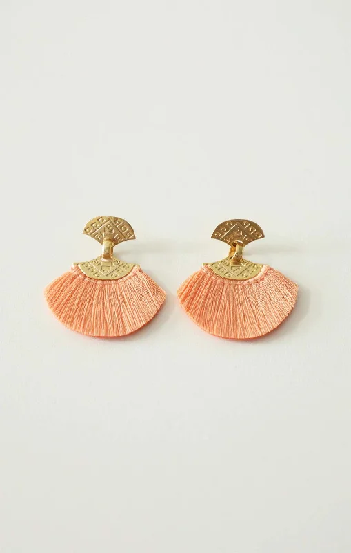 Handwoven Cotton Thread Earrings