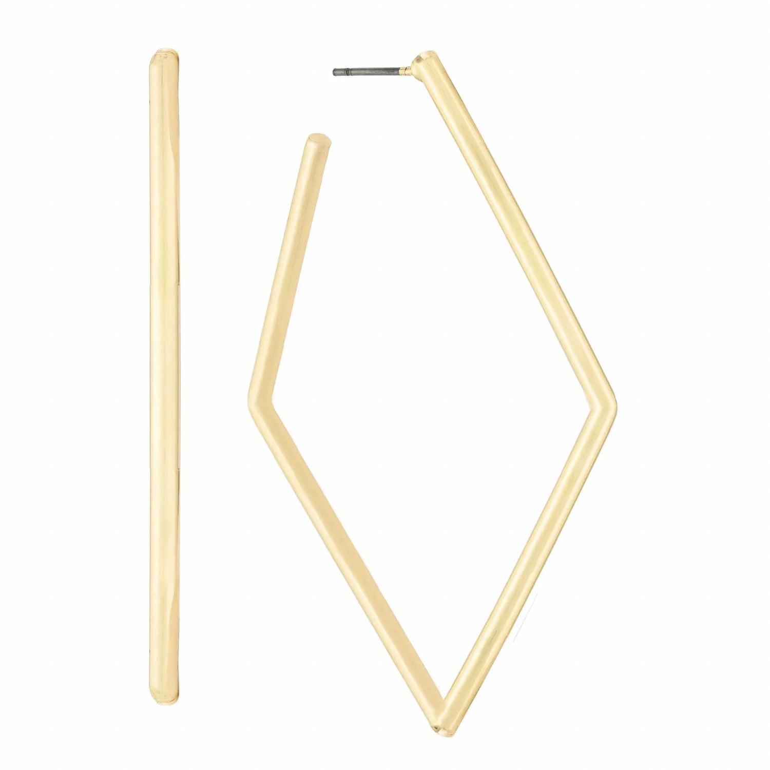 MATTE GOLD MAYBREE EARRINGS