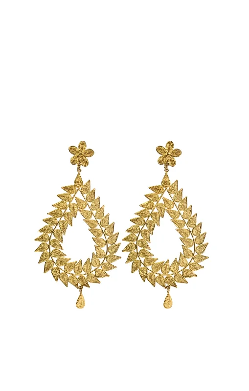 Ovalo Corona Earrings